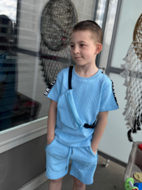 Twee delige set - Icon light blue