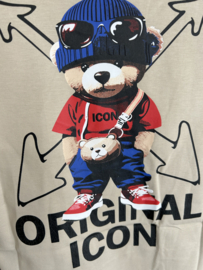 Longsleeve  - Icon jeans beige