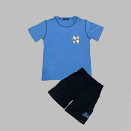 Twee delige set - New York blue