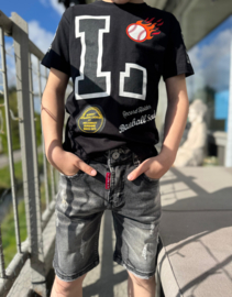 Jogg Jeans Bermuda - Icon grey