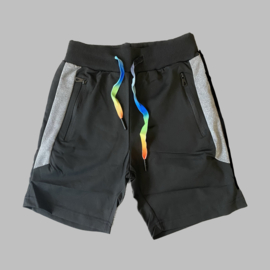 Jogg Bermuda - I Kids rainbow black