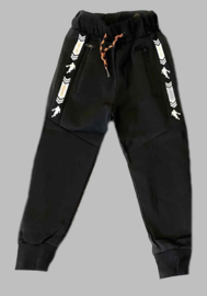 Jogg Pant - Kevin black orange