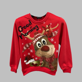 Sweater  - Goodmorning rood