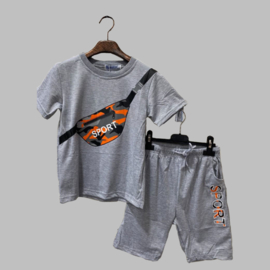 Twee delige set - Sport grey