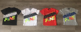 T-shirt - Fine zwart