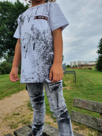 T-shirt - Stars white