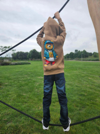 Hoody -  Beer bruin (tweezijdig)