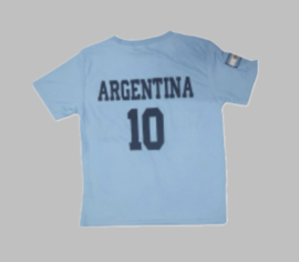 Twee delige set - Argentinië blue