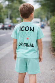 Twee delige set - Icon backprint mint