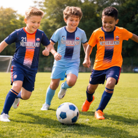 Twee delige set - Nederlands Elftal oranje