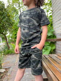 Twee delige set - Army print