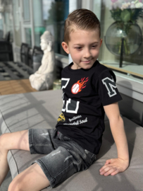 Jogg Jeans Bermuda - Icon grey