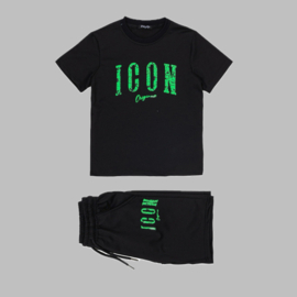 Twee delige set - Icon fluor green original