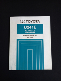 Werkplaatshandboek Toyota U241E automatische transaxle