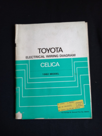 Werkplaatshandboek Toyota Celica elektrische schema's (1982 model)