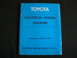 Werkplaatshandboek Toyota elektrische schema's bedrijfswagens (1979)