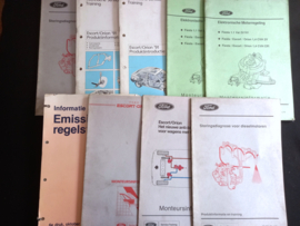 Information and workshop manuals Ford (12 pieces)