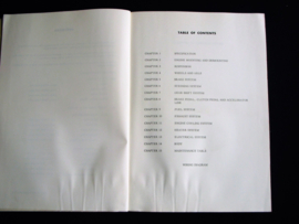 Werkplaatshandboek Subaru 1300 en 1400 (1972) carrosserie