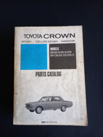 Onderdelenboek Toyota Crown Sedan, Deluxe Sedan en Hardtop