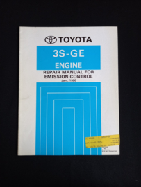 Workshop manual Toyota 3S-GE emission control (January 1990)
