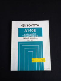 Workshop manual Toyota A140E automatic transmission