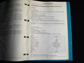 Workshop manual Citroën Xsara (1997 - 2002) technical data
