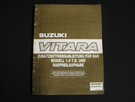 Workshop manual Suzuki Vitara (1.9 TD)