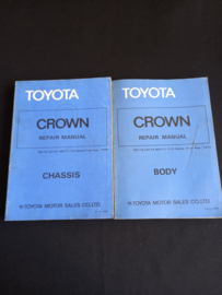 Werkplaatshandboek Toyota Crown chassis en carrosserie (september 1979)
