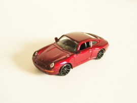 Porsche 911 rood metallic