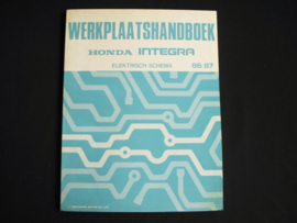 Workshop manual Honda Integra (1986 and 1987) wiring diagrams