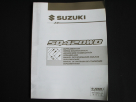 Workshop manual Suzuki Grand Vitara (SQ420WD) wiring diagrams (2nd edition)