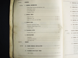 Workshop manual Honda Accord (1977)