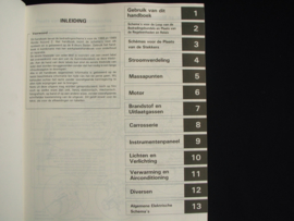Werkplaatshandboek Honda Accord (1988 en 1989) elektrische schema's