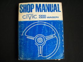 Workshop manual Honda Civic 1300 and 1300 Wagon (1979)