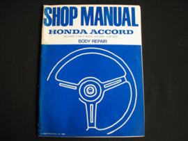 Werkplaatshandboek Honda Accord (1982) carrosserie