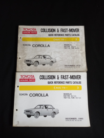 Parts catalog Toyota Corolla (KE70E, TE71E and TE72E series)