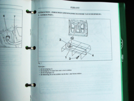 Workshop manual Citroën Evasion and Jumpy (1994 - 1999) equipment and body