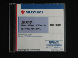 Werkplaats CD Suzuki SX4 (RW415, RW416 en RW420) (februari 2007)