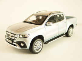 Mercedes Benz X Class (2017) zilverkleurig