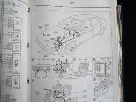 Workshop manual Citroën Xantia (1994 - 1998) wiring diagrams