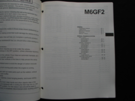 Workshop manual Kia Manual Transaxle (M6GF2) (2006)