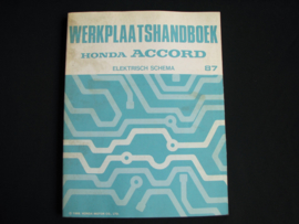 Werkplaatshandboek Honda Accord (1987) elektrische schema's