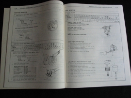 Werkplaatshandboek Toyota onderhoud personenauto's en bedrijfwagens (1982)