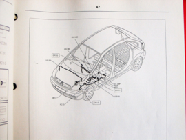 Workshop manual Citroën Xsara Picasso (2002) wiring diagrams