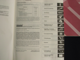 Werkplaatshandboek Honda Legend (1988, 1989 en 1990) supplement