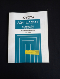 Workshop manual Toyota A241L and A241E automatic transaxle