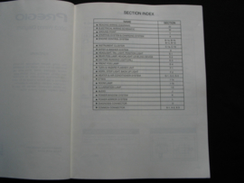 Werkplaatshandboek Kia Pregio (2002) elektrische schema's