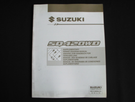 Werkplaatshandboek Suzuki Grand Vitara (SQ420WD) elektrische schema's (1e editie)