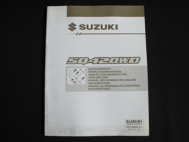 Workshop manual Suzuki Grand Vitara (SQ420WD) wiring diagrams (1st edition)