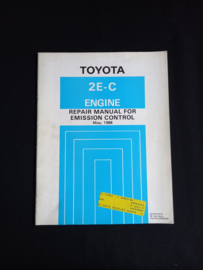 Werkplaatshandboek Toyota 2E-C emissiesysteem